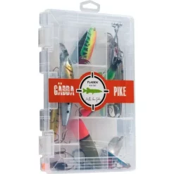 Fladen Target Pike Box Met Kunstaas En Accessoires