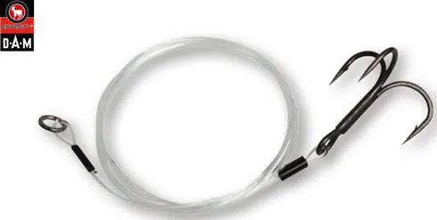 Dam Effzett Mono Deadbait Rig, 2 Stuks! 1 Dam Effzett Mono Deadbait Rig, 2 Stuks!