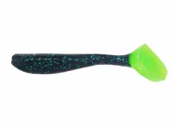 Bass Assassin 2-Inch Swim Bait Assassin -Berkley Shop bass assassin 2 inch junebug chartreuse tail swim bait assassin.jpg