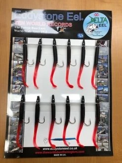 Delta Tackle Delta Eel 95mm -Berkley Shop black red ft