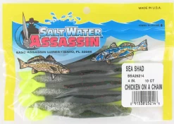 Bass Assassin / Walleye Assassin 4-inch Sea Shads -Berkley Shop chicken on a chain scaled.jpg