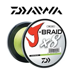 Daiwa J-Braid X8 Chartreuse 300 Mtr