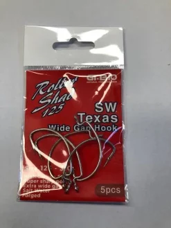 The Place 2 Fish Roller Shad 125 SW Wide Gape Hook Black En Nickel 3/0