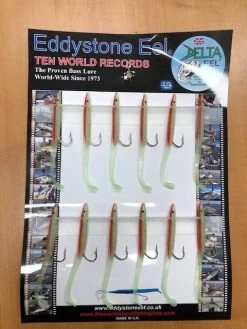 Delta Tackle Delta Eel 95mm -Berkley Shop phosphorescent red