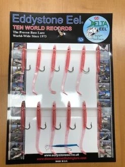 Delta Tackle Delta Eel 95mm -Berkley Shop translucent red glitter
