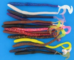 Ahoy Hengelsport Curl Tail Worms Per 25 Stuks